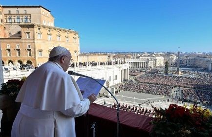 教宗2022年聖誕文告：求主啟迪那些能遏止武器的人