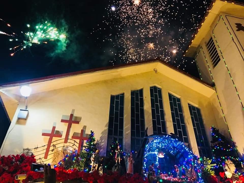 彰化聖十字架堂聖誕點燈祈福傳愛