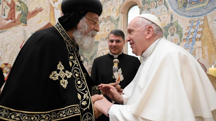 教宗與科普特正教會宗主教會晤：願我們的友誼永不止步