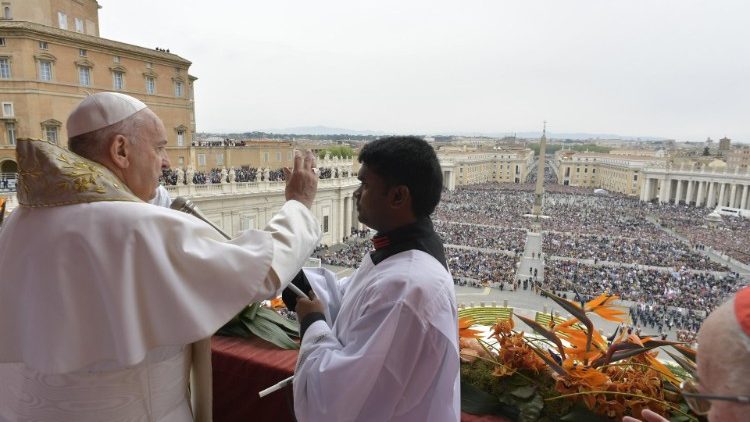 教宗方濟各發表2019年復活節文告，降福羅馬城和全世界