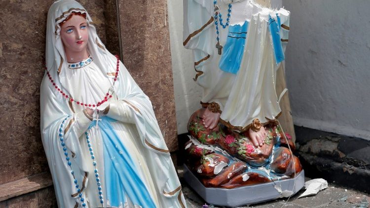 斯里蘭卡教堂在復活主日遇襲，教宗方濟各致哀慰問
