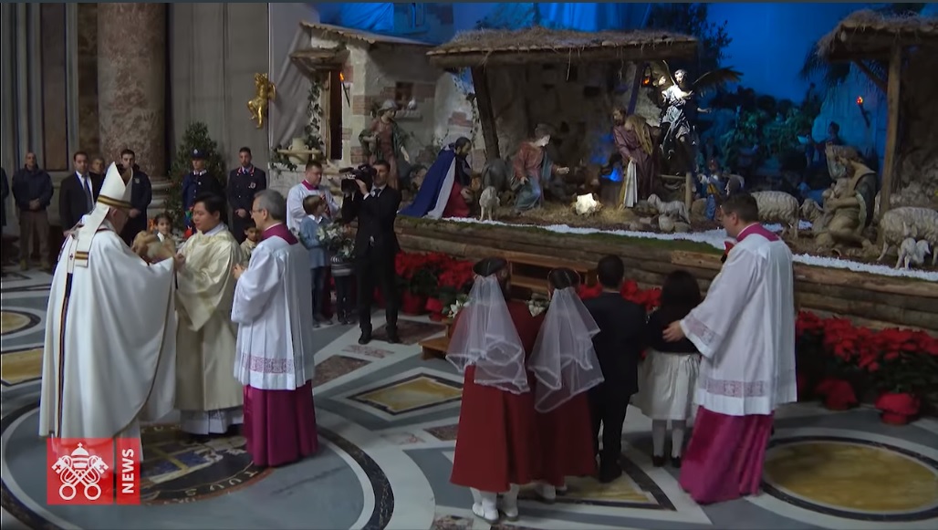教宗：願聖誕馬槽的美好傳統永不衰退